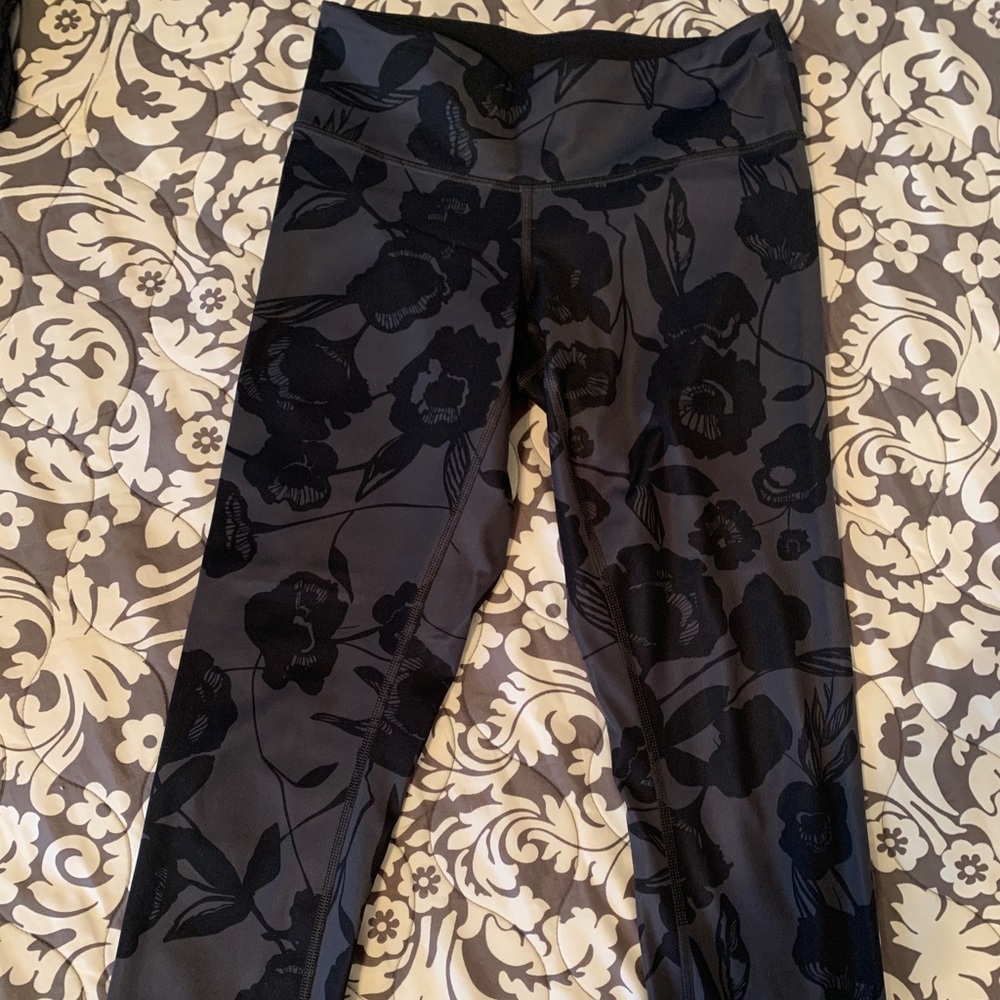 Lululemon Crop Floral Leggings